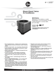 Rheem (RA13) Specification Sheet