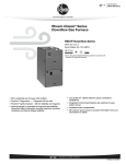 Rheem R801P Specification Sheet