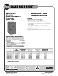Rheem R801P Sales Fact Sheet