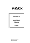 Revox Re:source MMM User's Manual
