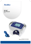 ResMed Ventilation Hood VS III User's Manual