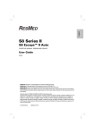 ResMed S8 User's Manual