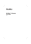 ResMed Sleep Apnea Machine 338425/1 User's Manual