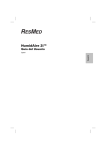 ResMed 2i User's Manual