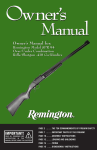 Remington's Hunting Equipment SPR 94 User's Manual