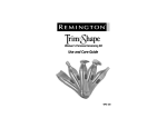 Remington WPG-150 User's Manual
