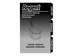 Regent Sheffield MS240 User's Manual