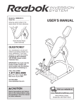 Reebok Fitness RBBE2057.0 User's Manual