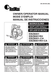 RedMax EBZ8001RH-CA User's Manual