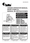 RedMax EBZ5100RH-CA User's Manual