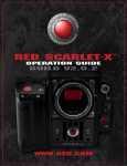 Red Digital Cinema Scarlet X 2.0.2 Operation Guide