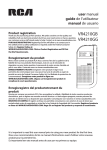 RCA VR4210GB User's Manual