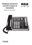 RCA TC25260 User's Manual