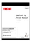 RCA LED42B45RQ User's Manual