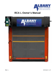 RCA Door L User's Manual