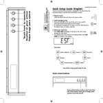 RCA RC65I Quick Start Guide