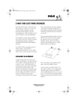 RCA PRO-X33AV User's Manual