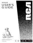 RCA M20303BL User's Manual
