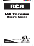 RCA LCDS2022B User's Manual