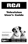 RCA F27450 User's Manual