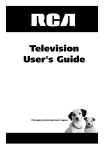 RCA E13344 User's Manual