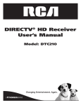 RCA DTC210 User's Manual