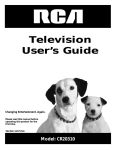 RCA CR20310 User's Manual