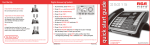 RCA 25215 Quick Start Guide