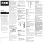 RCA 1103-1BKGA User's Guide