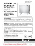 Raypak B-195 User's Manual