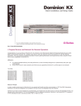 Raritan Engineering DVD VCR Combo 255-80-6030 User's Manual