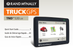 Rand McNally TND 530 LM Quick Start Guide