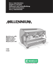 Rancilio Millennium User's Manual