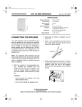 Radio Shack XTS 36 User's Manual