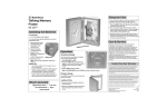 Radio Shack TALKING MEMORY FRAME 63-1077 User's Manual