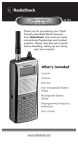 Radio Shack Scanner 20-164 User's Manual