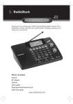 Radio Shack PRO-136 User's Manual