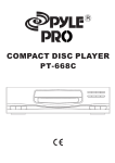Radio Shack PT-668C User's Manual