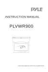 Radio Shack PLVWR900 User's Manual