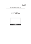 Radio Shack PLVHR70 User's Manual