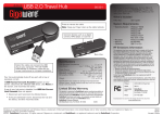 Radio Shack Gigaware USB 2.0 User's Manual