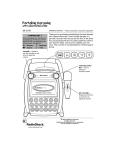 Radio Shack 32-1172 User's Manual