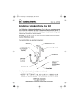 Radio Shack 17-741 User's Manual