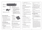 Radio Shack 12-550 User's Manual