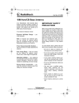 Radio Shack 10M User's Manual