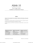 RAD Data comm ASMi-31 User's Manual