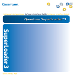 Quantum superloader 3 User's Guide