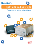 Quantum SDLT 320 User's Guide