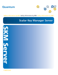 Quantum Scalar Key Manager User's Manual