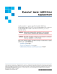 Quantum Scalar i6000 User's Manual